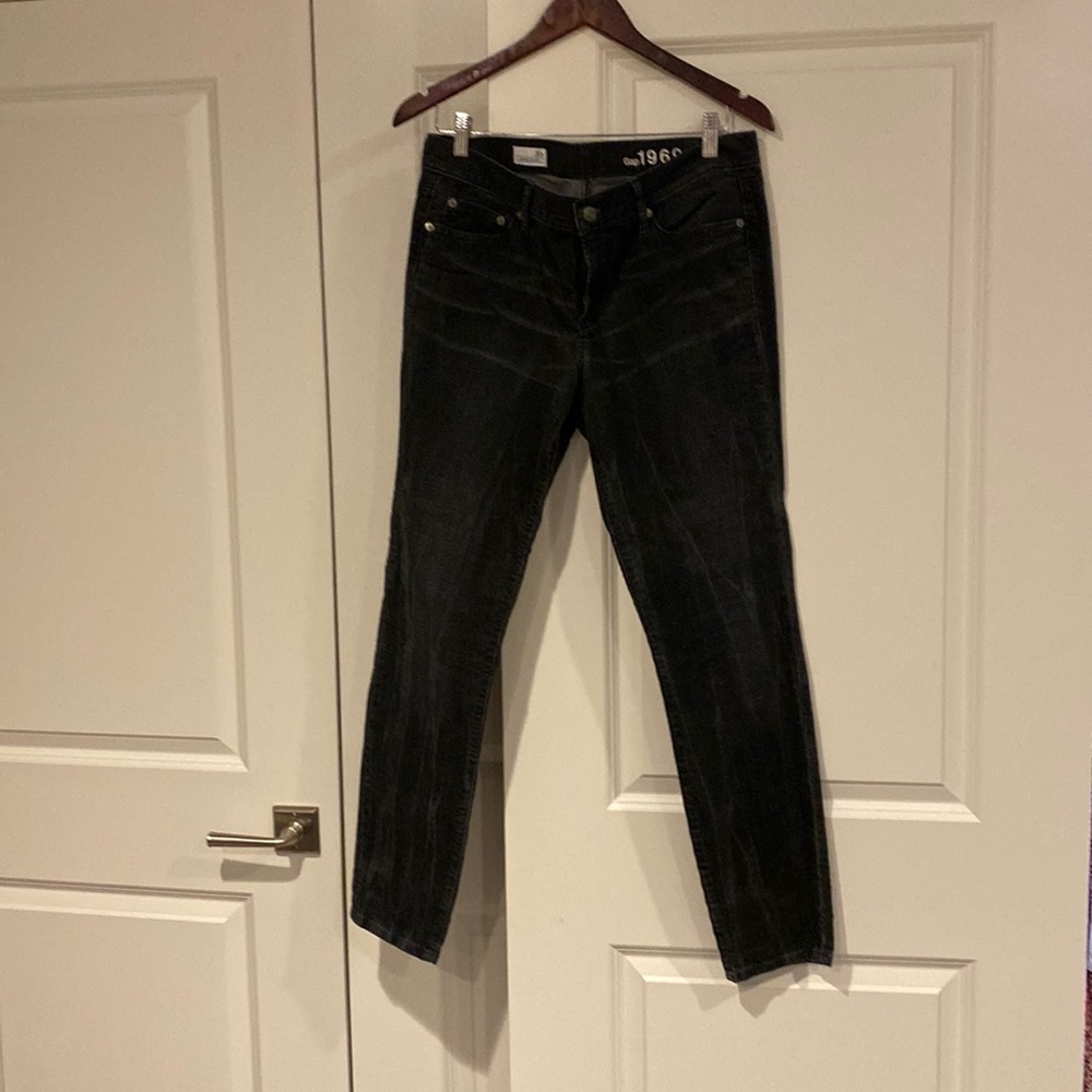 Gap skinny Black corduroy pants